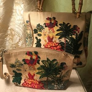 Women's handbag 2 pieces
